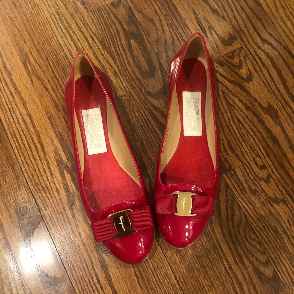 Salvatore Ferragamo ballet flats brand new!!!